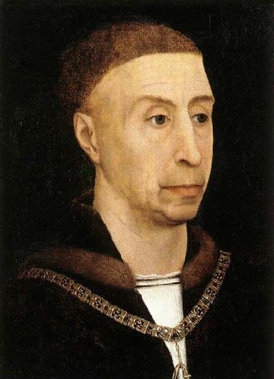 WEYDEN, Rogier van der Portrait of Philip the Good oil painting picture